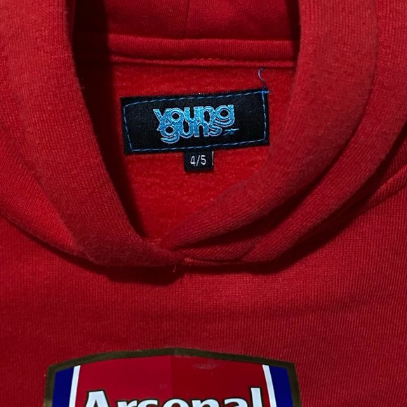 Young Guns Kid's Sweatshirt Hoodie Size 4/5 (PRE-LOVED) - Picture 2 of 5